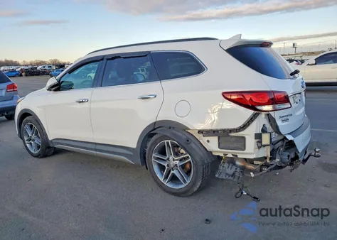 2017 Hyundai Santa Fe Se Ultimate z USA, uszkodzony, nr VIN KM8SR4HF2HU244585